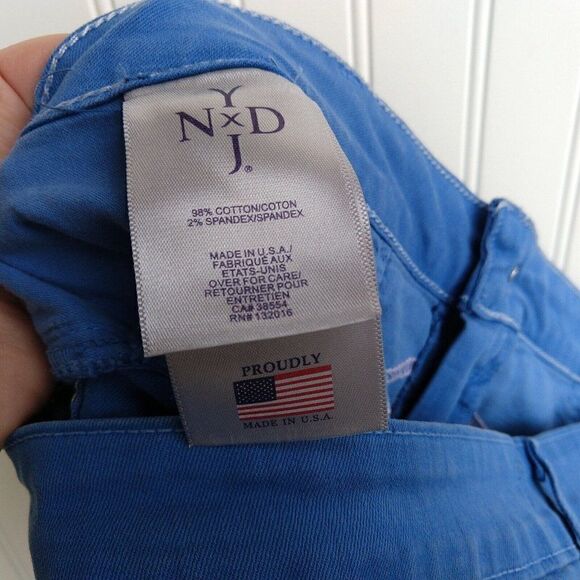 NYDJ Blue Ankle Jeans Plus Size 16W Roll Cuff Women's Slimming Spring Womens - Picture 6 of 7